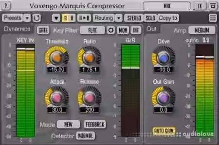 Voxengo Marquis Compressor v2.6 / v2.5 [WiN, MacOSX] - Sample Pack Artwork