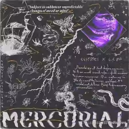 vvspipes x LRBG Mercurial Sample Collection [WAV, MiDi] - Sample Pack Artwork