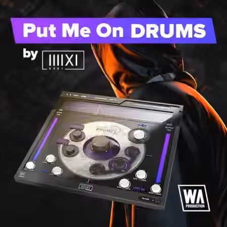 WA Production K391 Put Me On Drums v1.0.1 [WiN] - Sample Pack Artwork