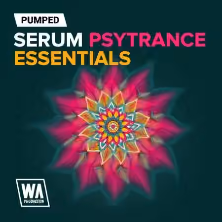 WA Production Pumped Serum Psytrance Essentials [Synth Presets] - Sample Pack Artwork