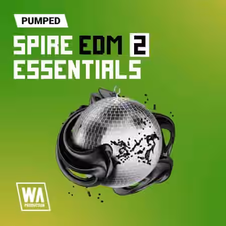 WA Production Pumped Spire EDM Essentials 2 [Synth Presets] - Sample Pack Artwork