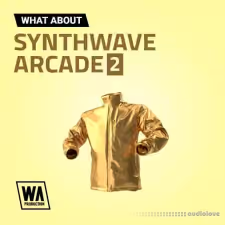 WA Production Synthwave Arcade 2 [WAV, MiDi, Synth Presets] - Sample Pack Artwork