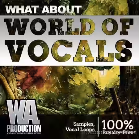 WA Production What About World Of Vocals [WAV] - Sample Pack Artwork