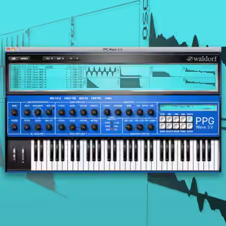 Waldorf PPG Wave 3.V v2.0.0 [WiN] - Sample Pack Artwork