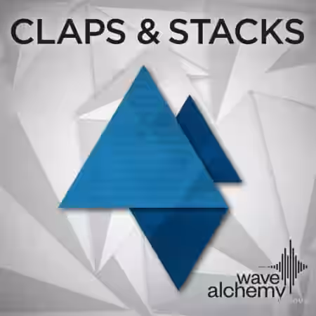Wave Alchemy Claps and Stacks [MULTiFORMAT] - Sample Pack Artwork