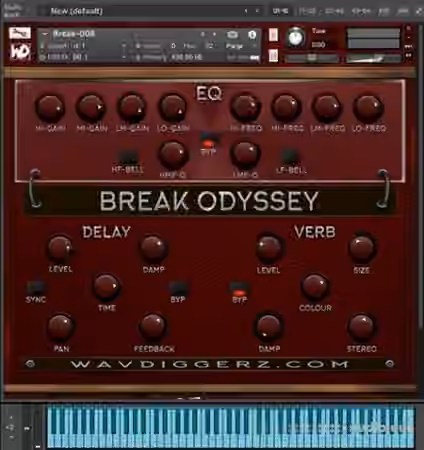 Wavediggerz Break Odyssey [KONTAKT] - Sample Pack Artwork