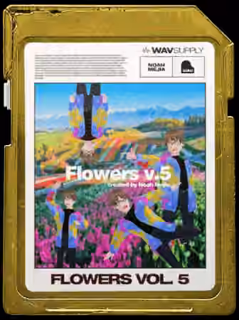 WavSupply Noah Mejia Flowers Vol.5 (One Shot Kit) [WAV] - Sample Pack Artwork