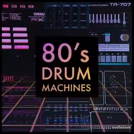 Whitenoise Records 80's Drum Machines [WAV] - Sample Pack Artwork
