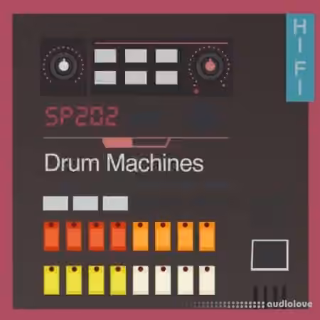 Whitenoise Records SP202 HI-FI Drum Machines [WAV] - Sample Pack Artwork