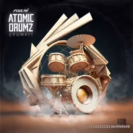 Whoisfouche Atomic Drumz Vol.6 Drumkit [WAV] - Sample Pack Artwork