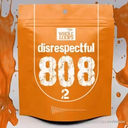 Whole Loops Disrespectful 808 Vol.2 [WAV, KONTAKT] - Sample Pack Artwork
