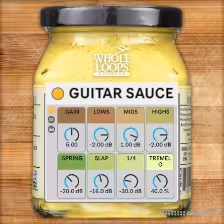 WHOLE LOOPS Guitar Sauce [Synth Presets] - Sample Pack Artwork
