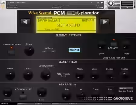 Wise Sound PCM EX-ploration [KONTAKT] - Sample Pack Artwork