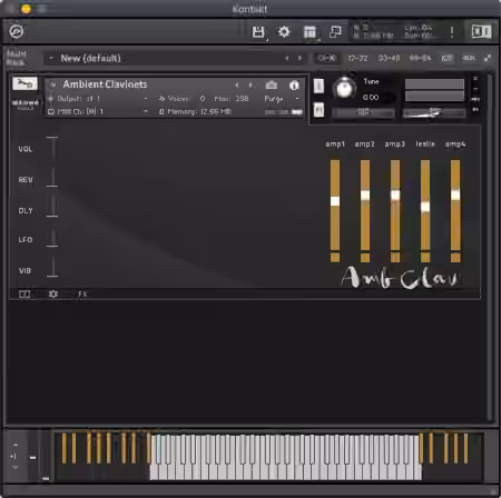 Wrongtools Ambient Clavinets [KONTAKT] - Sample Pack Artwork