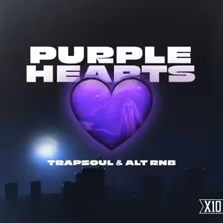 X10 Purple Hearts Trapsoul and RNB [WAV] - Sample Pack Artwork