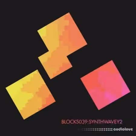 Xelon Digital Blocks 039 Synthwavey 2 [WAV] - Sample Pack Artwork