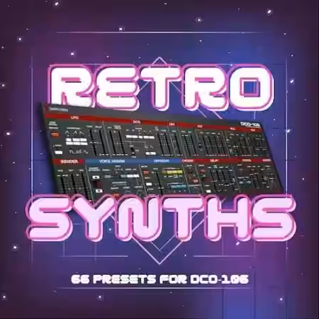 Xenos Soundworks Retro Synths for DCO-106 [Synth Presets] - Sample Pack Artwork