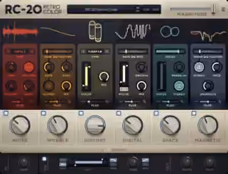 XLN Audio RC-20 Retro Color v1.5.0 [MacOSX] - Sample Pack Artwork
