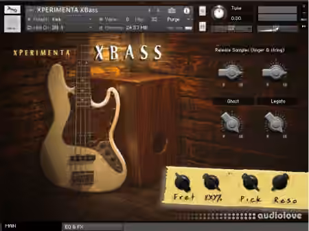 XPERIMENTA XBass v2.1 [KONTAKT] - Sample Pack Artwork