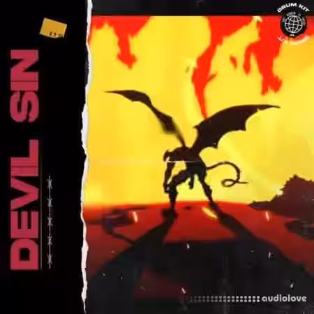 Yaguru Devil Sin (Drum Kit) [WAV, MiDi, DAW Templates] - Sample Pack Artwork