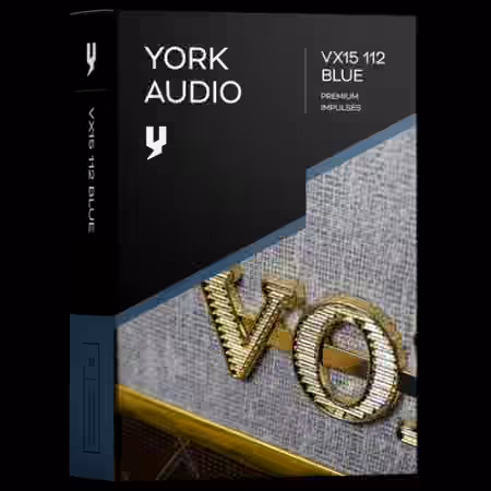 York Audio VX15 112 BLUE - Sample Pack Artwork