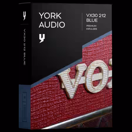 York Audio VX30 212 BLUE - Sample Pack Artwork