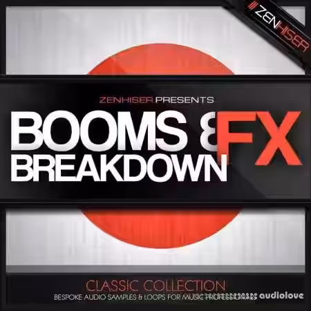 Zenhiser Booms and Breakdown FX [WAV] - Sample Pack Artwork