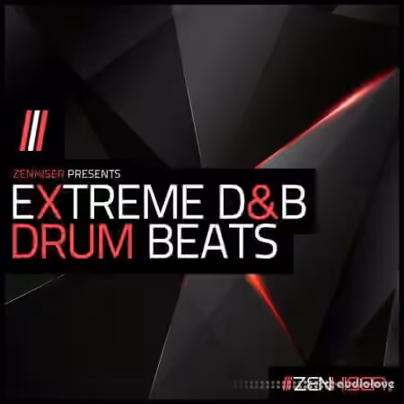 Zenhiser Extreme DnB Drum Beats [WAV] - Sample Pack Artwork