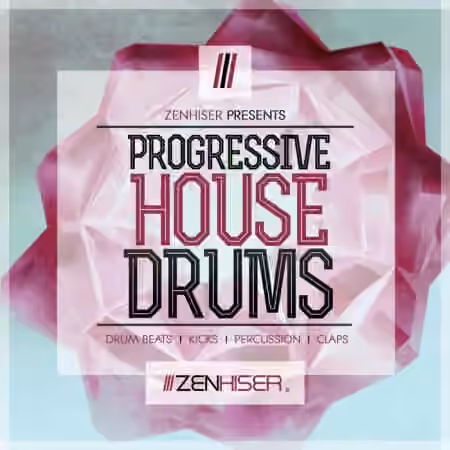Zenhiser Progressive House Drums [WAV] - Sample Pack Artwork