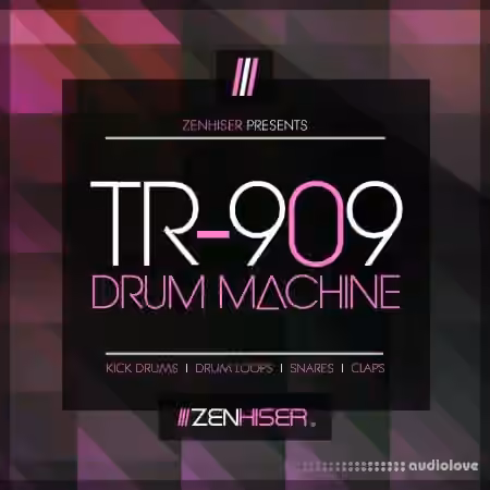 Zenhiser TR 909 - The Drum Machine [WAV] - Sample Pack Artwork