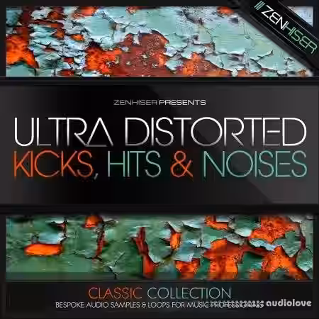 Zenhiser Ultra Distorted Kicks [WAV] - Sample Pack Artwork