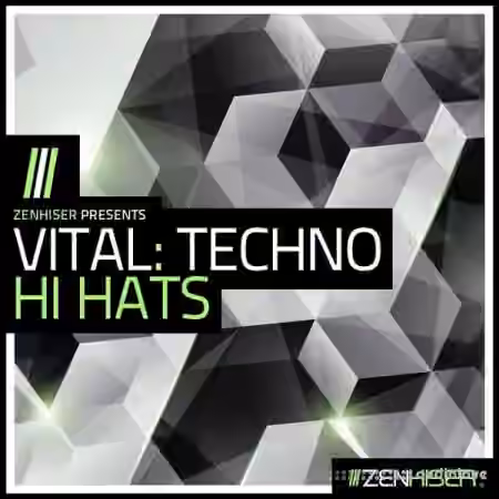 Zenhiser Vital Techno Hi Hats [WAV] - Sample Pack Artwork