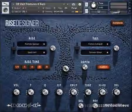 Zero-G Rise Designer [KONTAKT] - Sample Pack Artwork