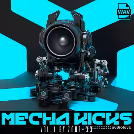 ZONE-33 Hardtek Frenchcore Mecha Kicks Vol​​​​​​​.​​​​​​​1 Sample Pack Hardtek Frenchcore [WAV] - Sample Pack Artwork