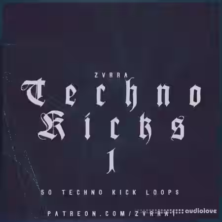 Zvrra Techno Kicks 1 [WAV] - Sample Pack Artwork