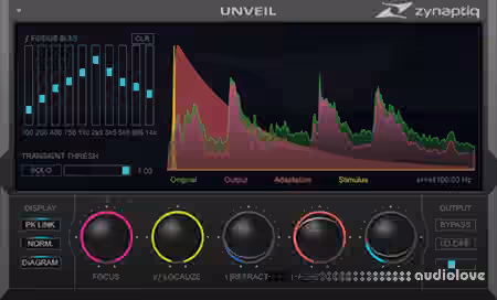 Zynaptiq UNVEIL v1.9.0 [WiN] - Sample Pack Artwork