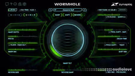Zynaptiq WORMHOLE v1.3.0 [WiN] - Sample Pack Artwork