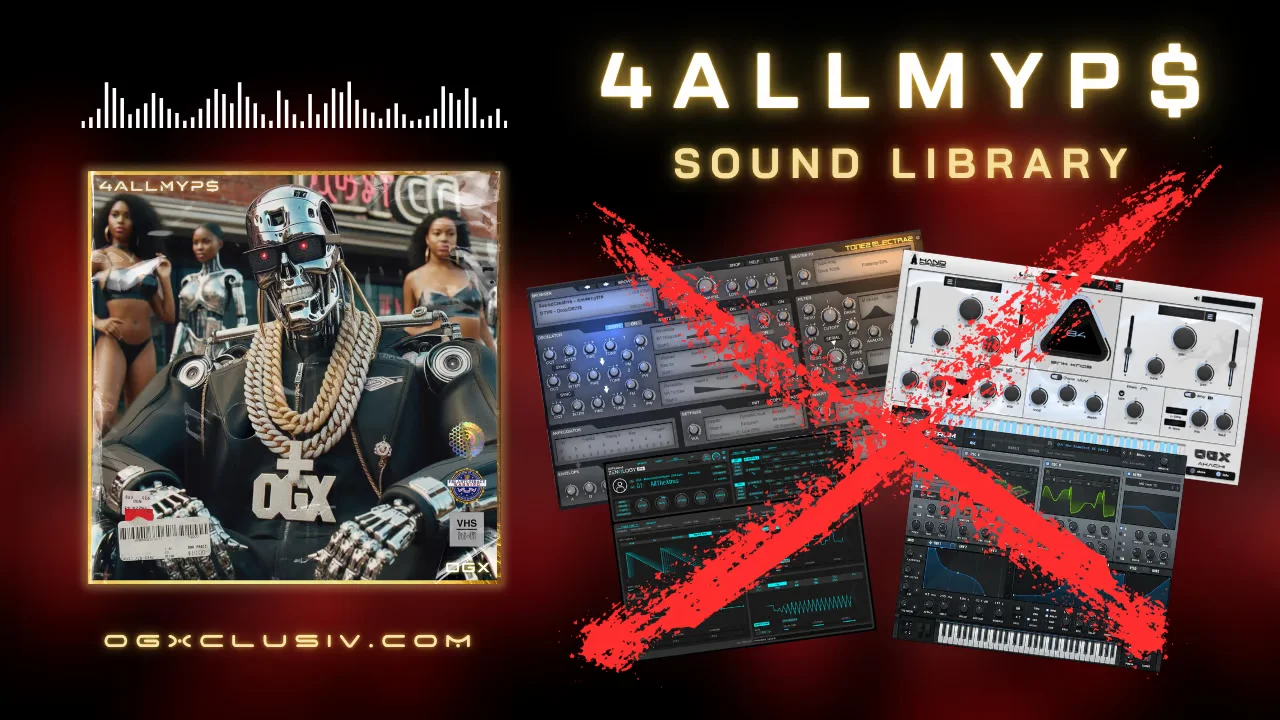 OGX | 4ALLMYP$ 1 4ALLMYP Drumkit One Shots