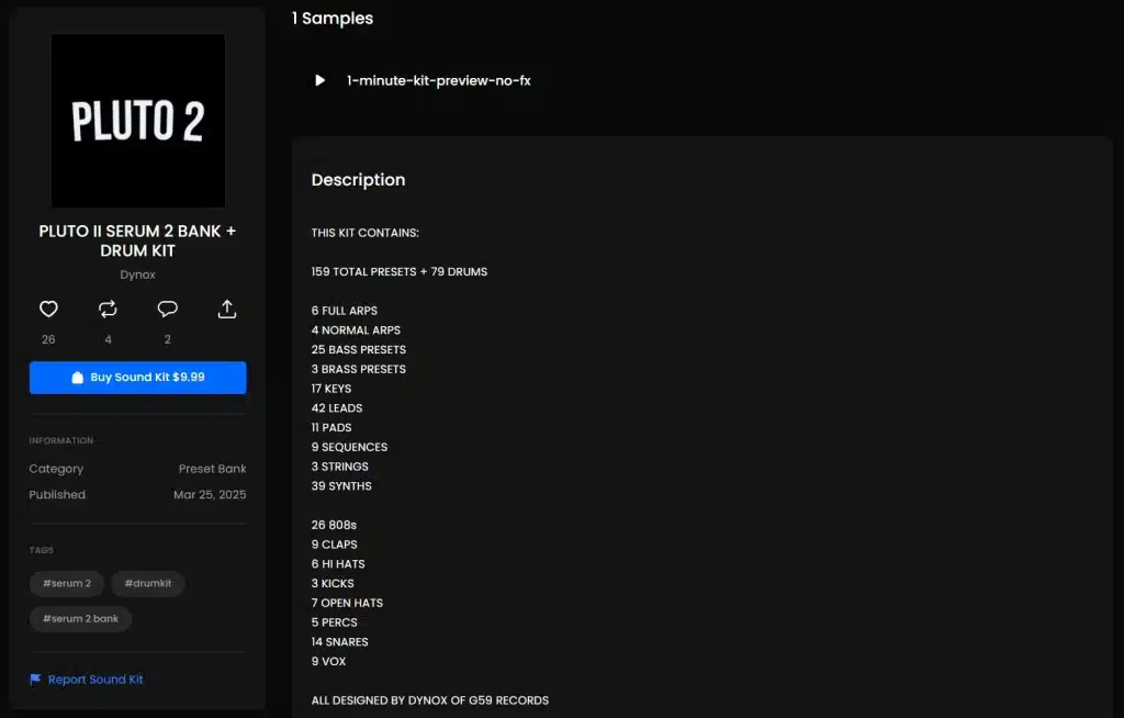 PLUTO 2 by DYNOX (G59 Records)