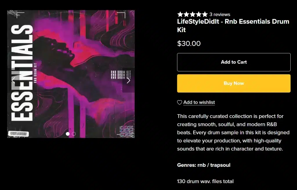 LifeStyleDidIt | Rnb Essentials Drum Kit 1 LifeStyleDidIt - Rnb Essentials Drum Kit