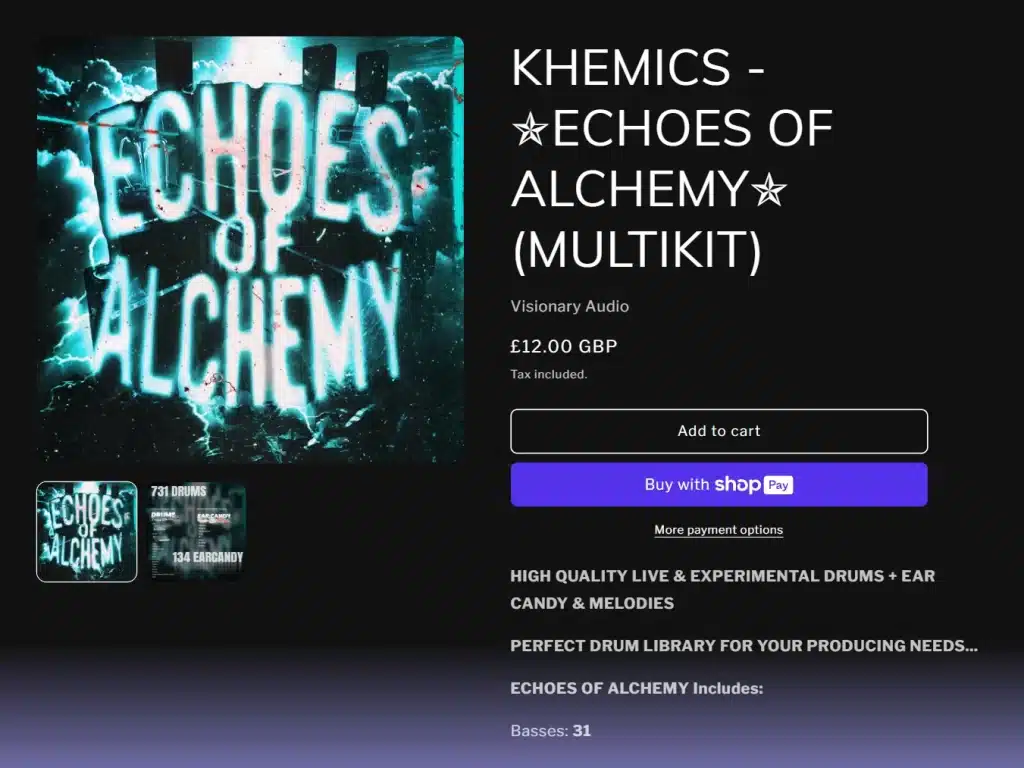 khemics | echoes of alchemy multikit 1 Echoes of Alchemy – 800+ Experimental Drums, Melodies & FX by Khemics