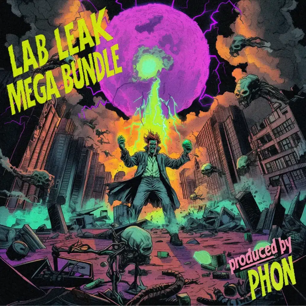 phon | lab leak mega bundle (vol. I-VI) 1 Lab Leak Mega Bundle – 3295 Sinister Sounds (Drums, Chops, SFX) for Dark Productions