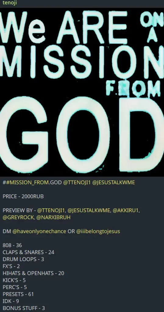 ttenoji, jesustalkwme | mission from god 1 Screenshot 2025 06 22 211556
