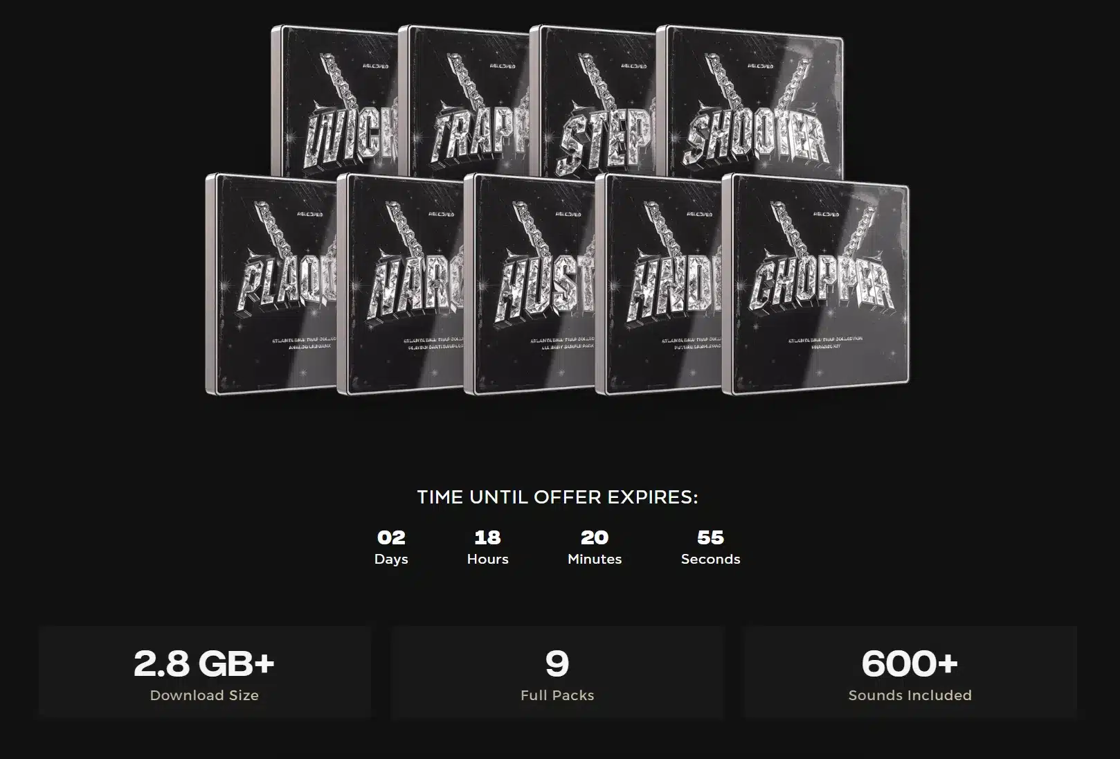 ATLANTA DNA Platinum Edition – 9 Trap Kits for Future, Lil Baby & Carti Beats