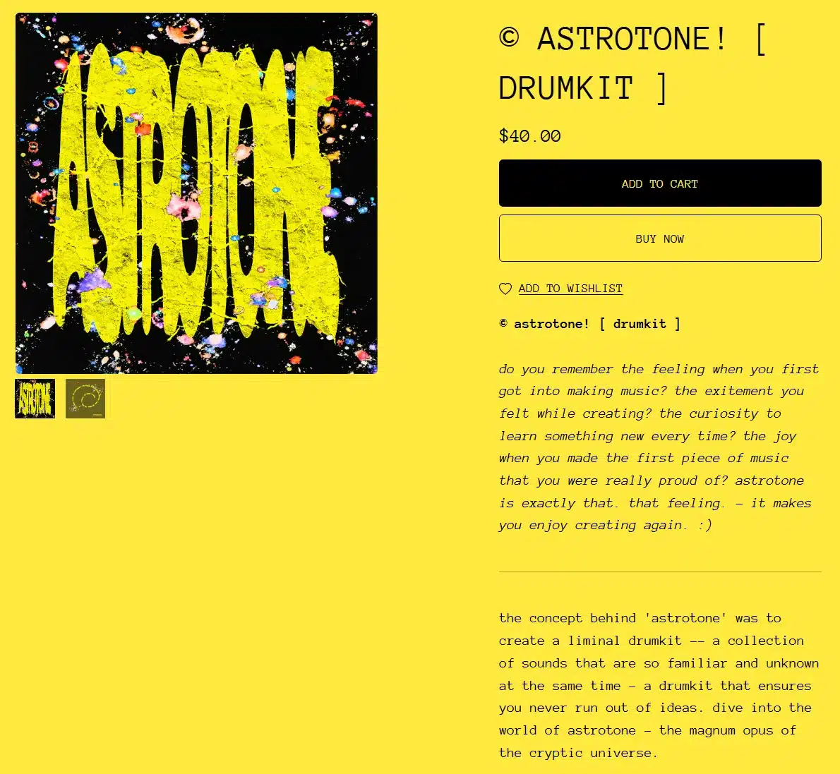 ASTROTONE! Drumkit – Futuristic Sound Design Kit (236 Sounds) by @beatsbycryptic